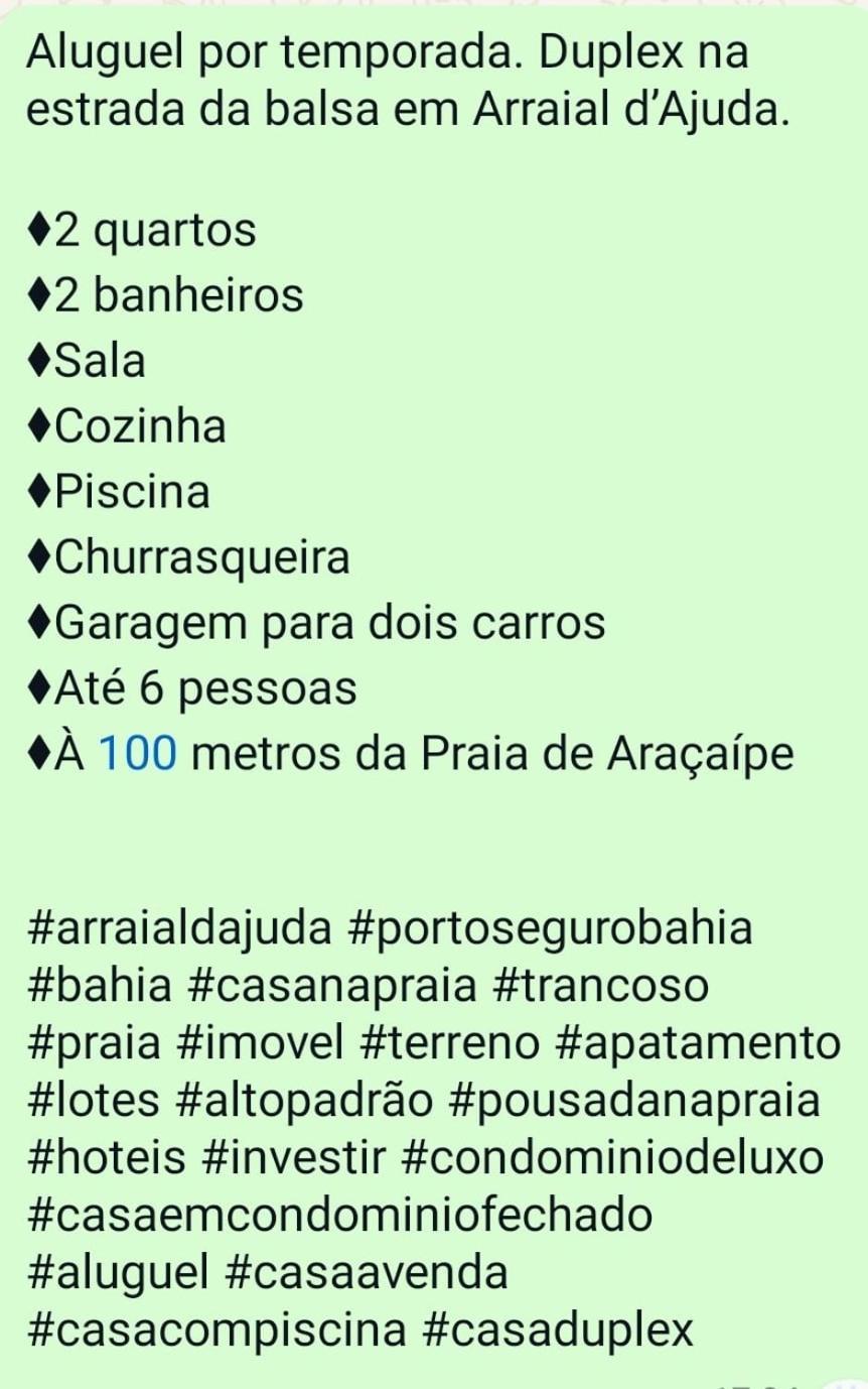 Casa Sossego Do Arraial Holiday home